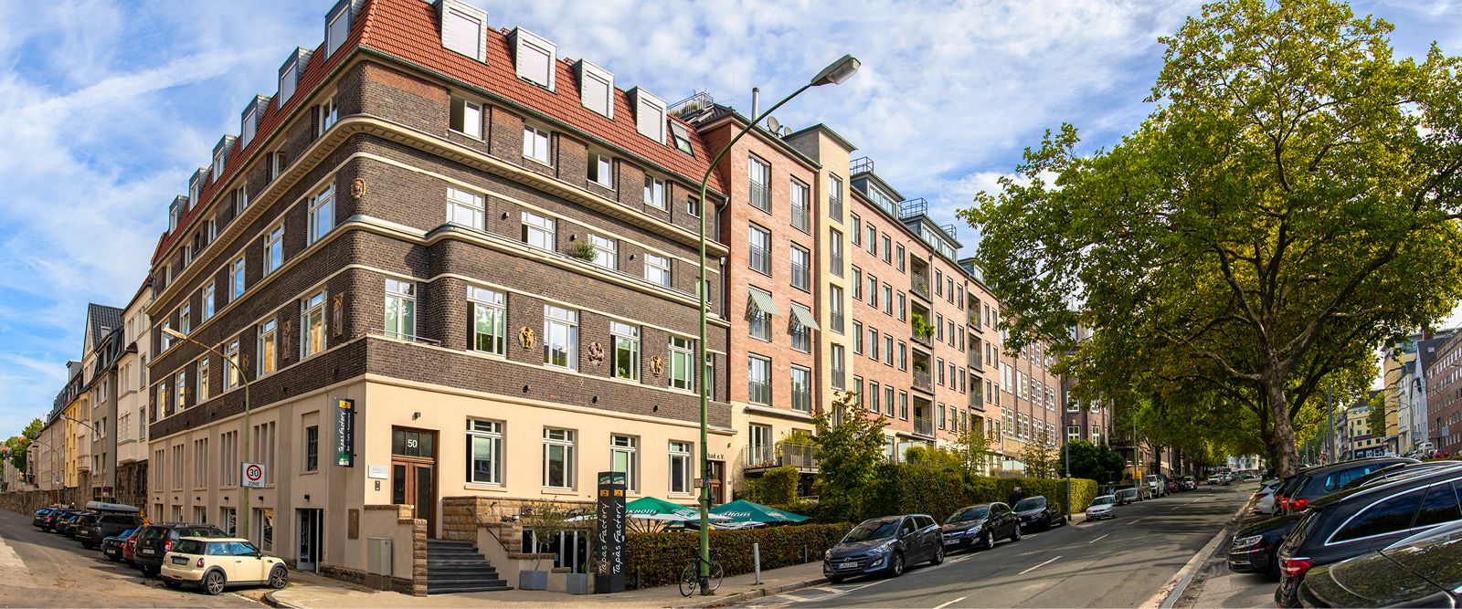 Gebäude des bad e. V. von außen.