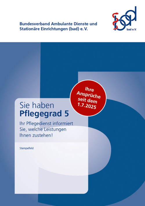 Ihre Ansprüche bei Pflegegrad 5 ab 2025 6