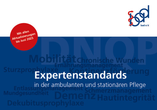 Titel der Bad-Broschüre Expertenstandards